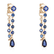 Load image into Gallery viewer, Galilea Sapphire Earrings
