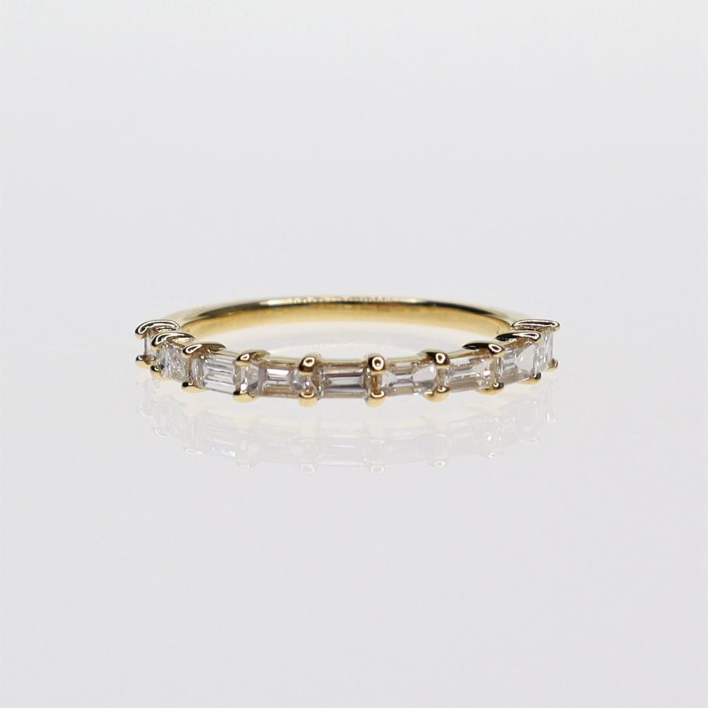 Jovanka Baguette Diamond Ring