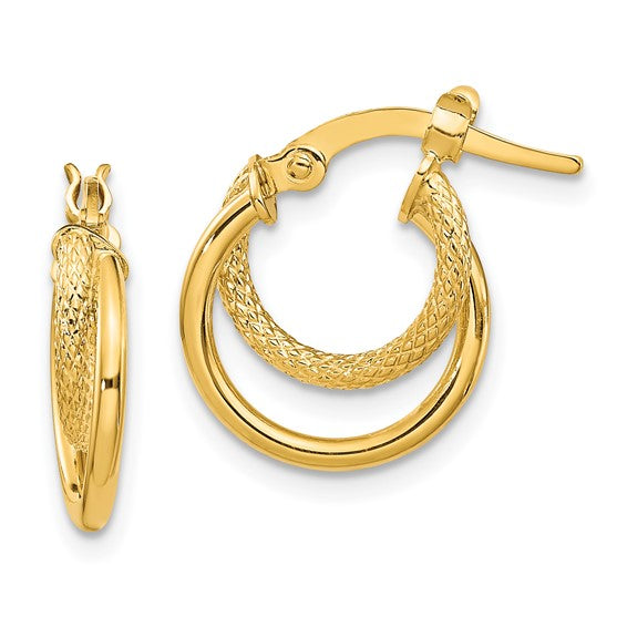 Ailen Gold Hoops