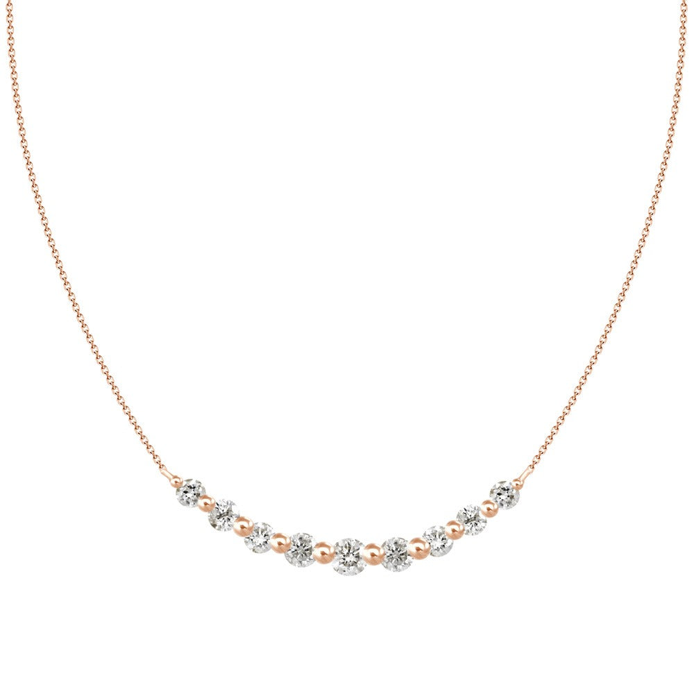 Elvi Diamond Necklace .20 ct.