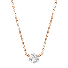 Load image into Gallery viewer, Belem Solitaire Diamond Necklace .07 ct
