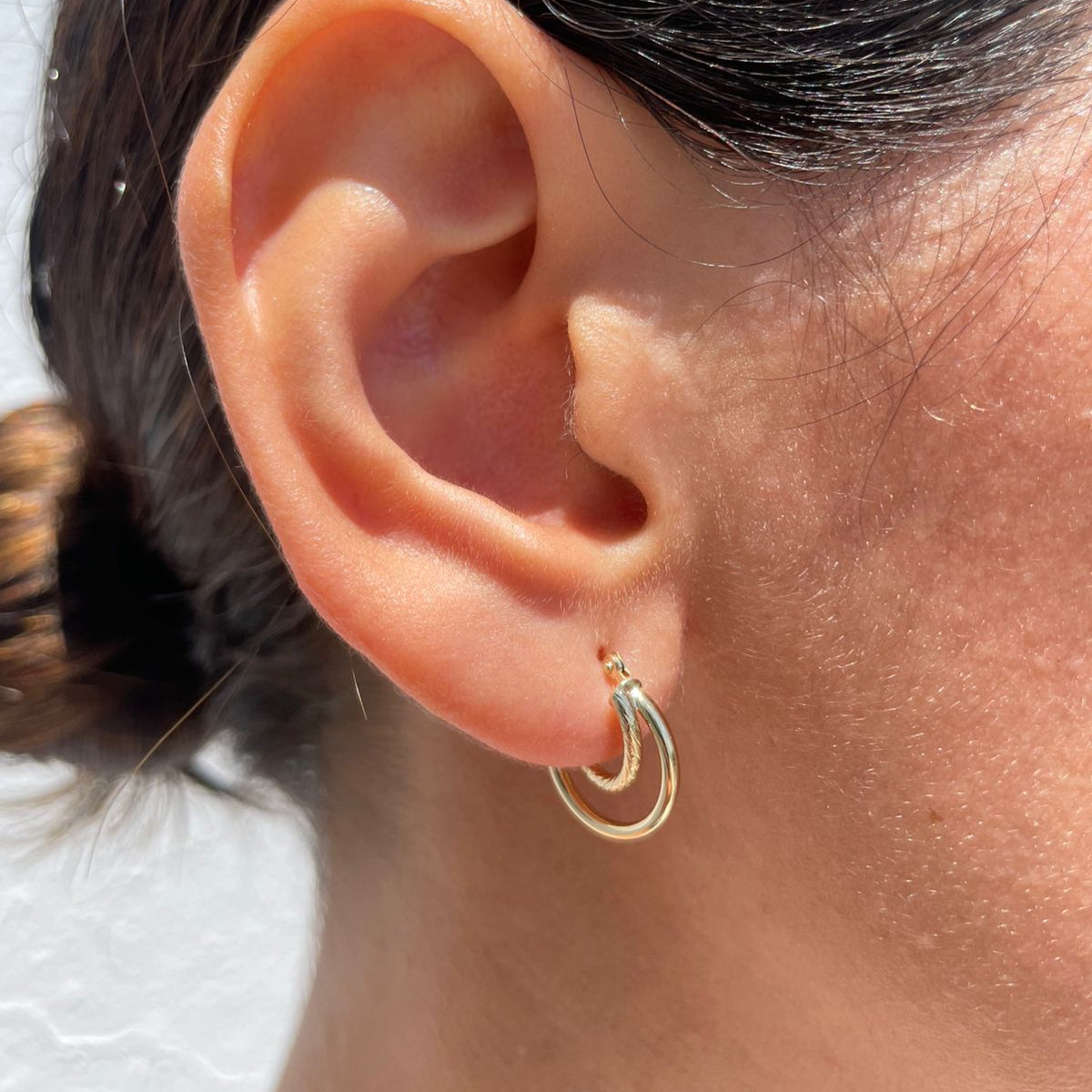 Ailen Gold Hoops
