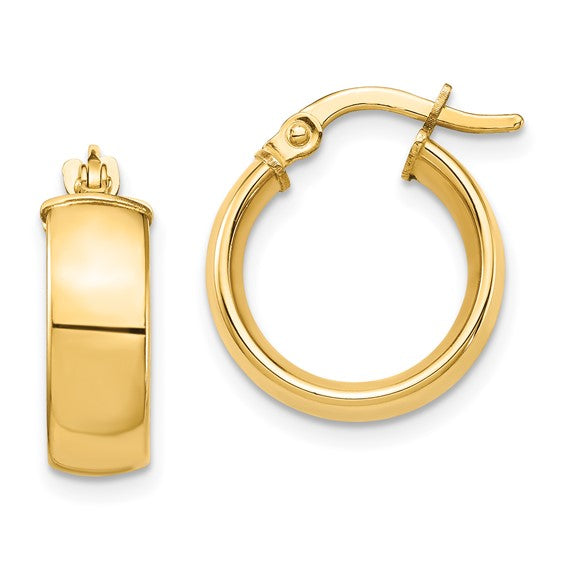 Estefania Gold Hoops