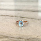 Celeste Blue Topaz Ring