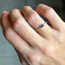 Load image into Gallery viewer, Griselda Sapphire Diamond Ring
