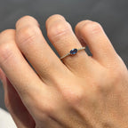 Griselda Sapphire Diamond Ring