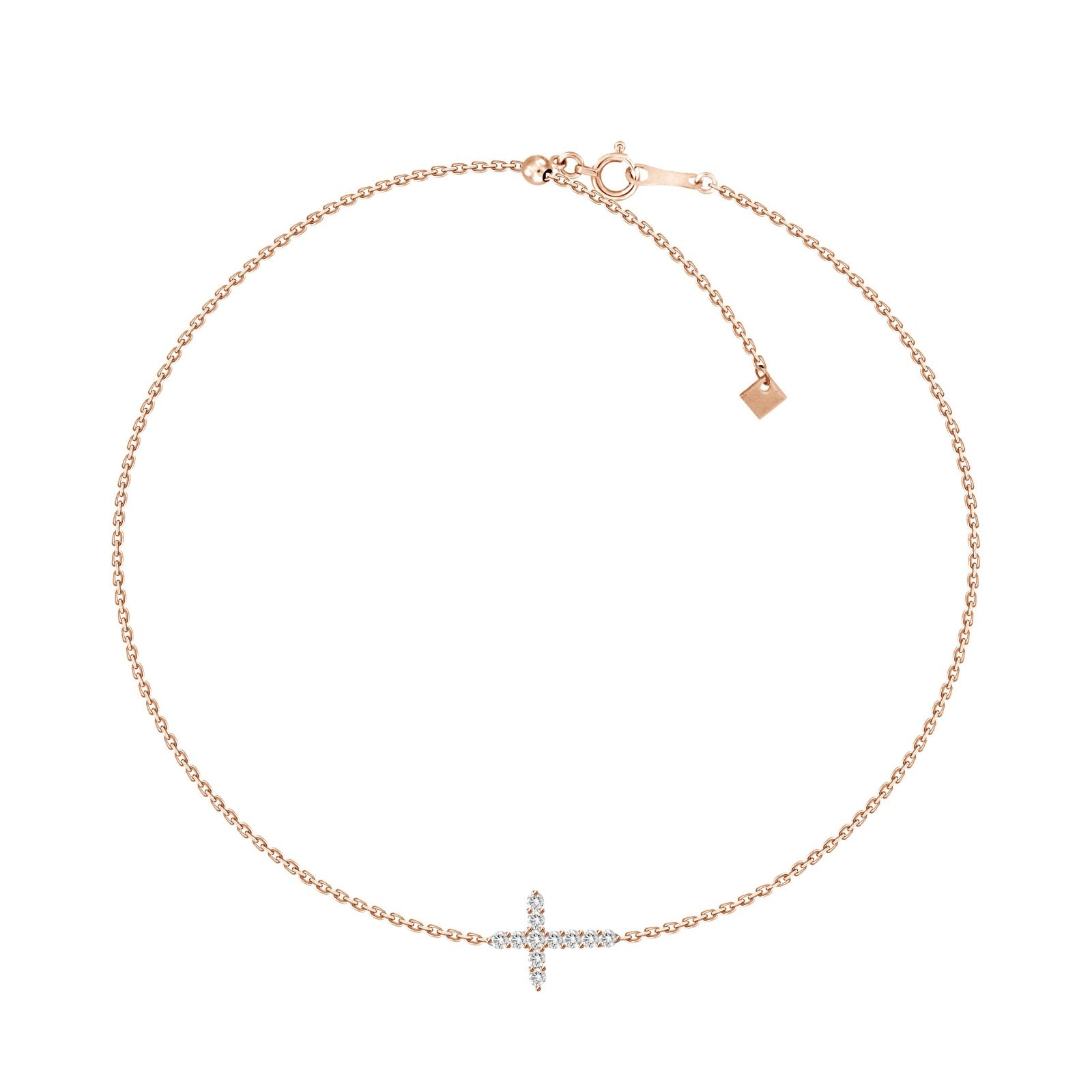 Cross Diamond Bracelet