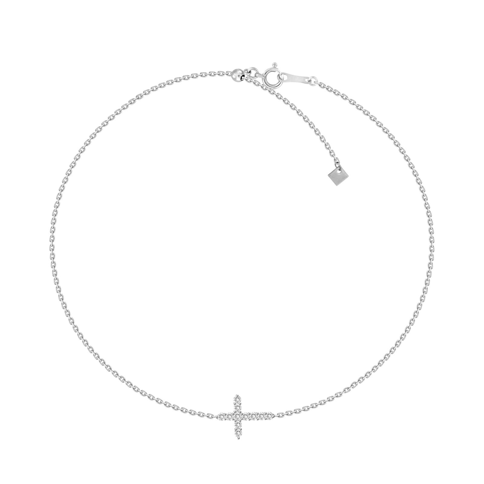 Cross Diamond Bracelet