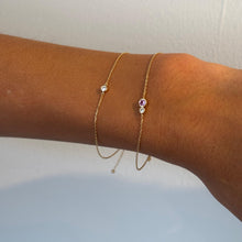 Load image into Gallery viewer, Marea Pink Sapphire Diamond Bracelet
