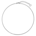 Mercedes Reversible Two Tones Collar Necklace