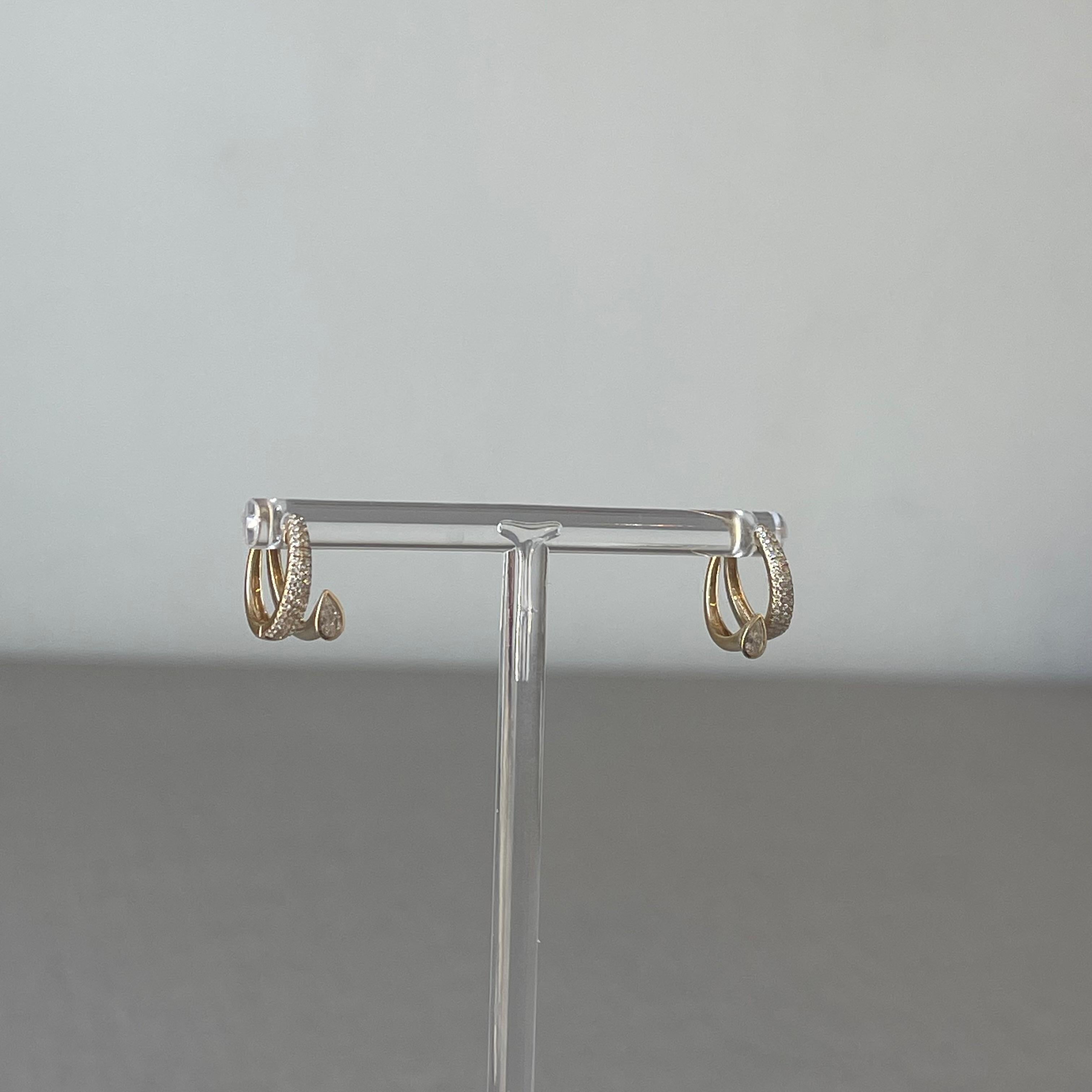 Brigid Diamond Earrings