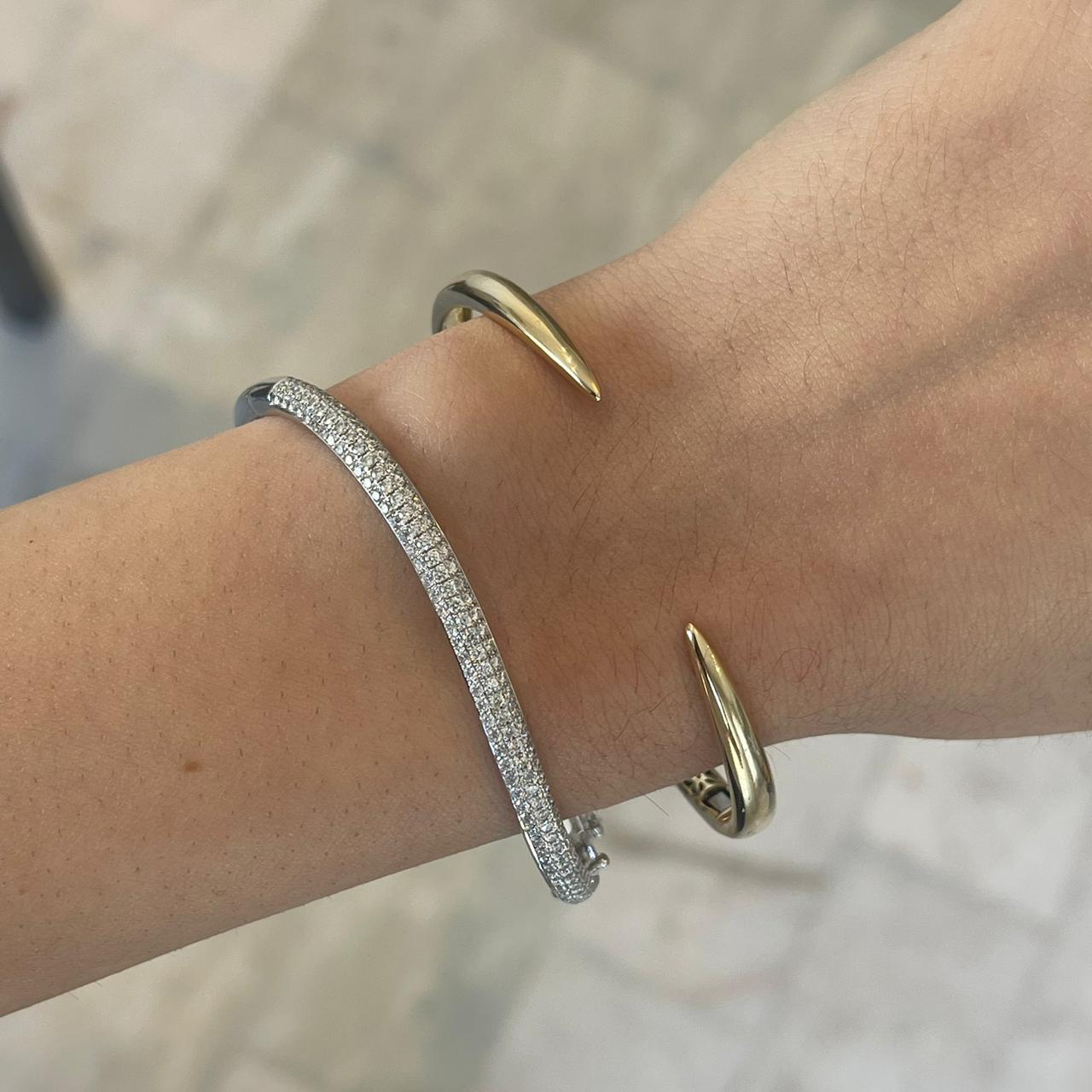 Cordelia Gold Bangle