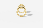 The Jane Lab Asscher Pinky Ring