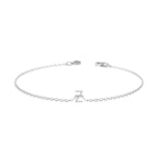 Alphabet Diamond Bracelet