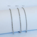 14KG Richie Diamond Tennis Bracelet 3.0 ct.