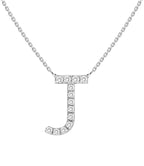 Alphabet Diamond Necklace