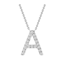 Load image into Gallery viewer, Alphabet Diamond Necklace
