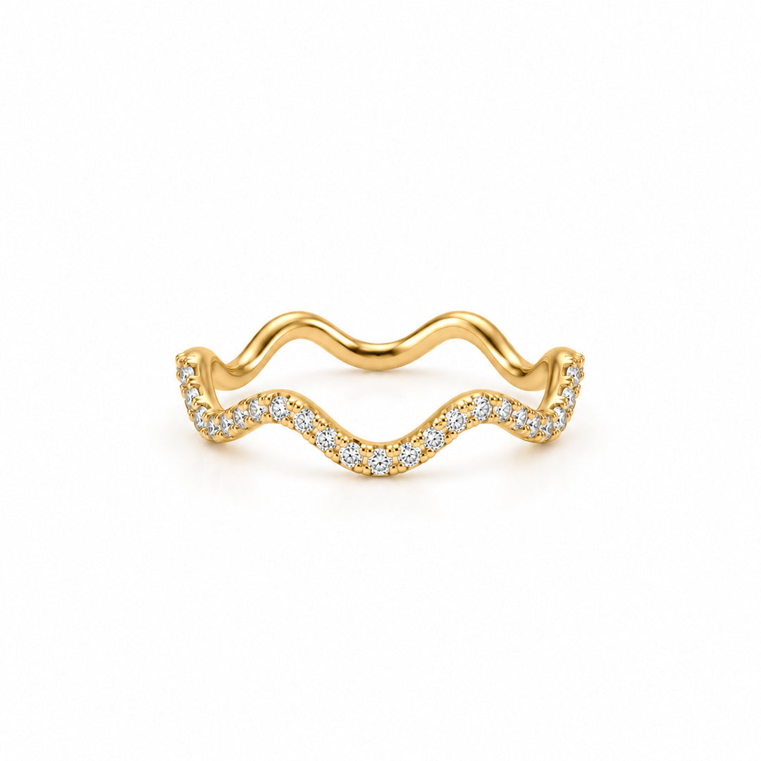 Dariana Wave Diamond Ring