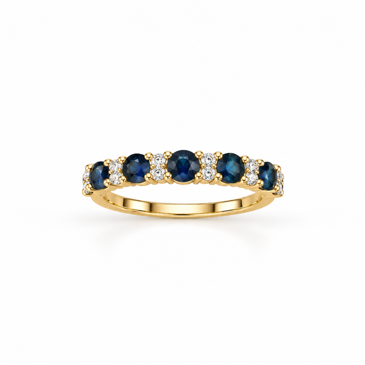 Aurelia Sapphire Diamond Ring