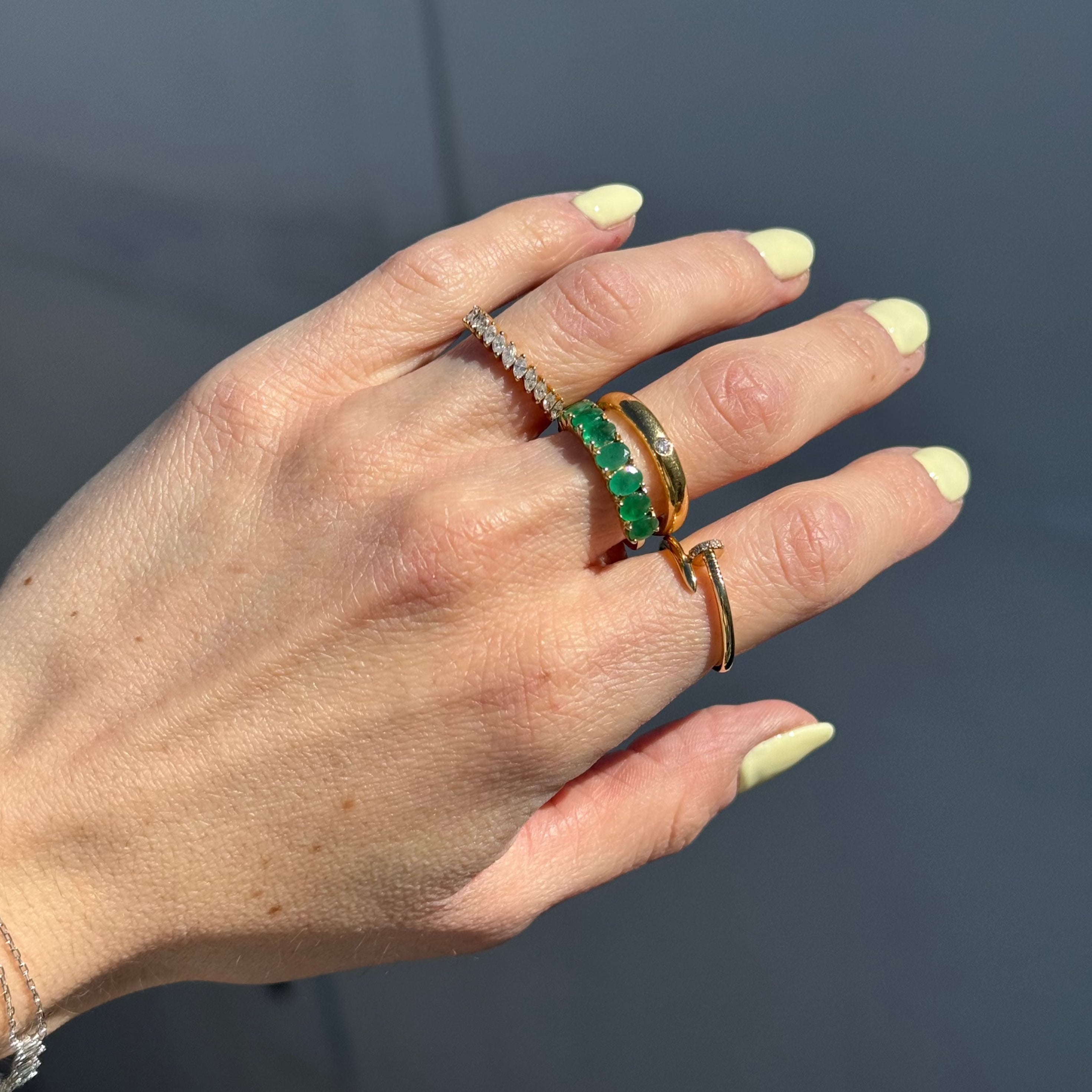 Ciara Diamond Gold Ring