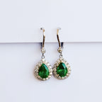 Kaia Emerald Diamond Earrings