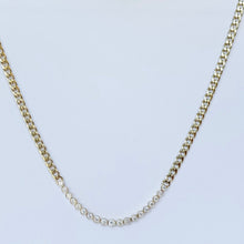 Load image into Gallery viewer, Guada Half Bezel Diamond Cuban Necklace
