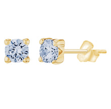 Load image into Gallery viewer, Daphne Aquamarine Piercings (Two Earrings)
