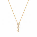 Odile Lab Pear Shape Diamond Necklace