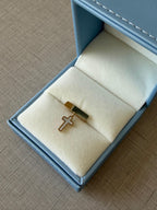 Baby Bar with Mother of Pearl Cross Pin
