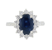 Load image into Gallery viewer, Diana Sapphire Diamond Ring
