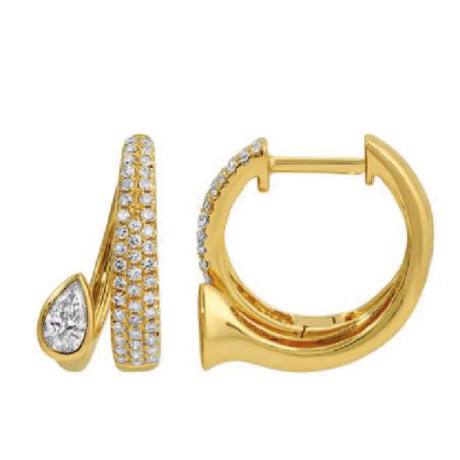 Brigid Diamond Earrings