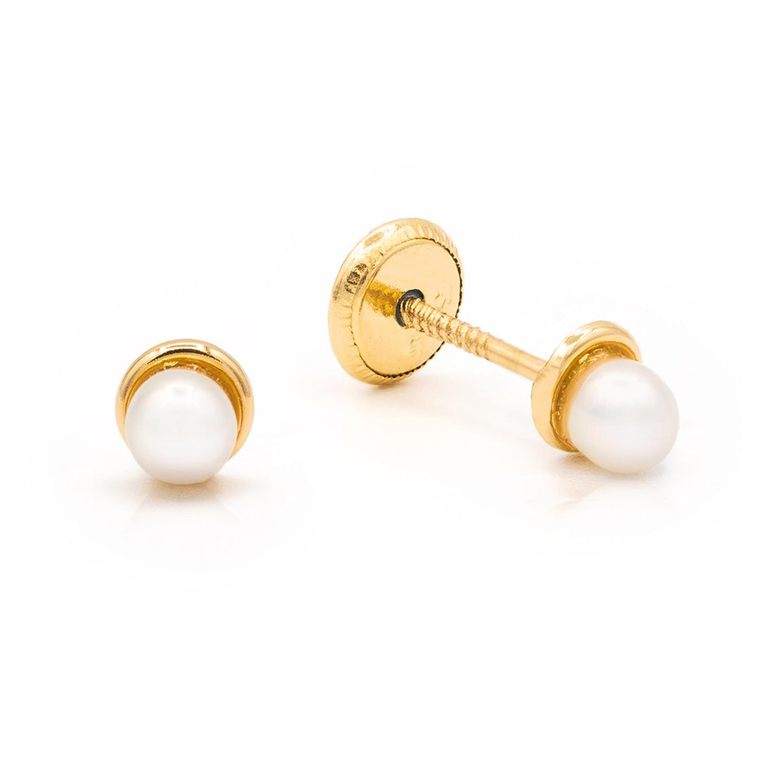 Baby Small Pearl Earrings