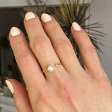 Load image into Gallery viewer, Grecia Pearl Diamond Ring
