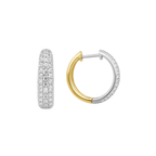 Deuce Large Dual Hoops