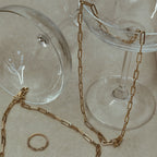 Irene Paperclip Gold Necklace