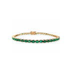 Ivonne Emerald Tennis Bracelet 6.57 ct.