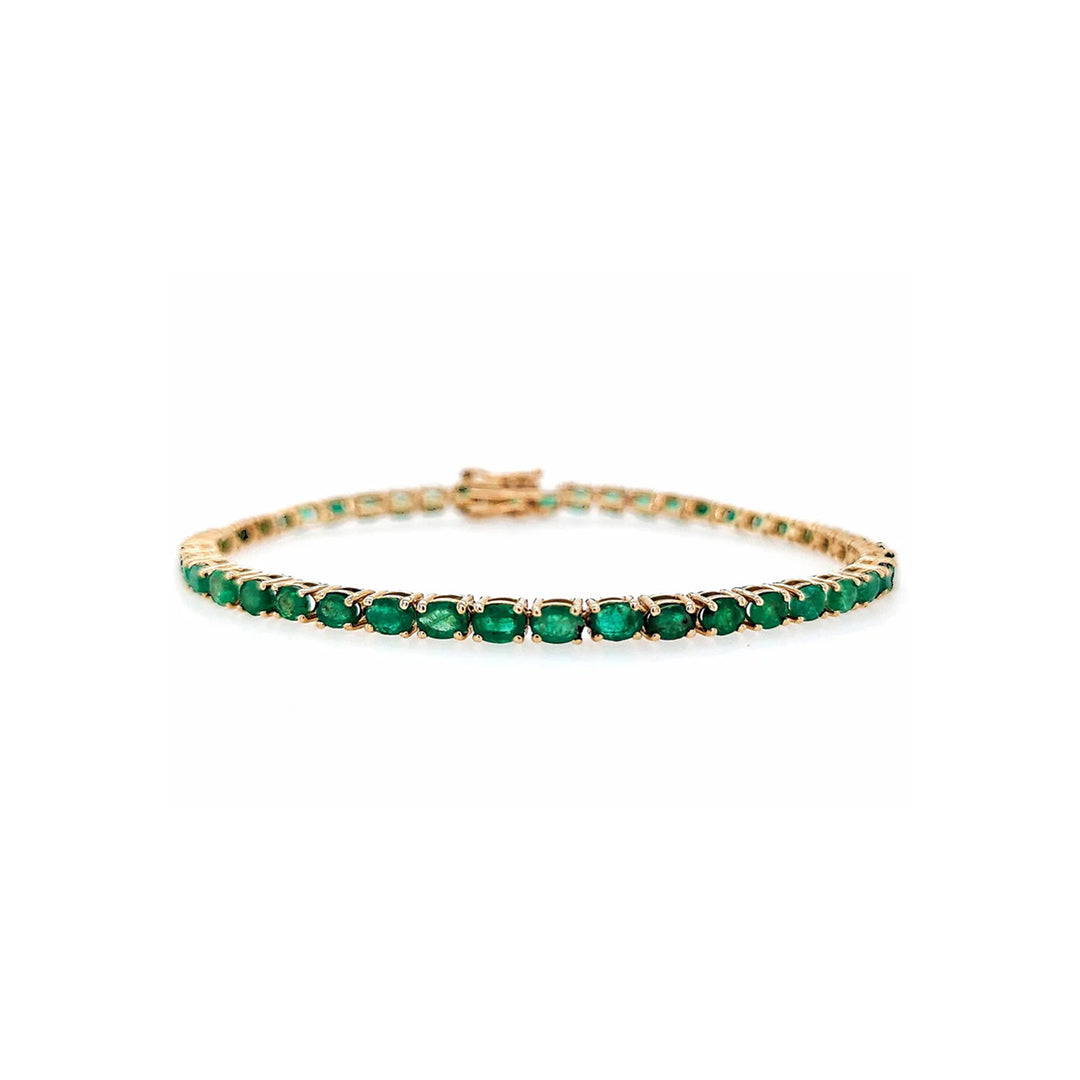Ivonne Emerald Tennis Bracelet 6.57 ct.