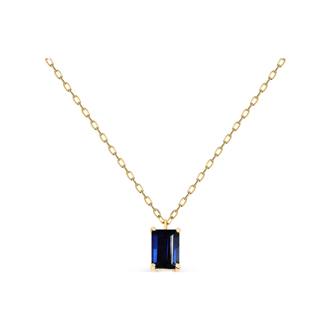Jackie Blue Sapphire Necklace