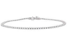 Load image into Gallery viewer, Jane Diamond Tennis Bracelet 1.0 ct
