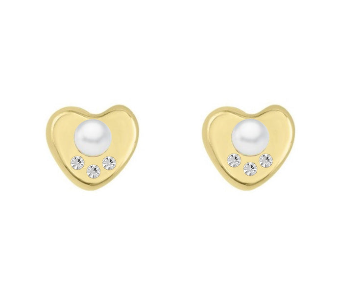 Livia Pearl Baby Earrings
