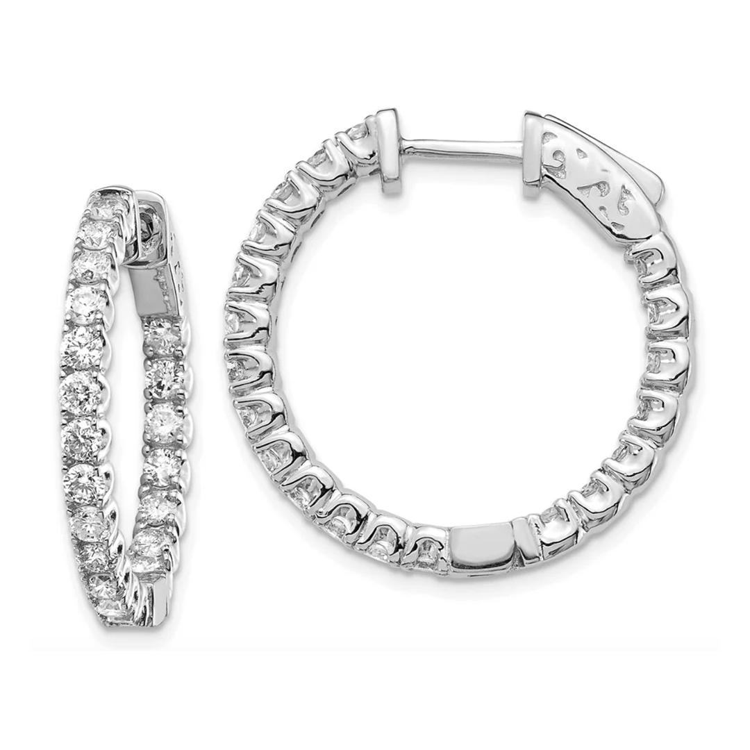 Maga Diamond Hoops 1.82 ct.