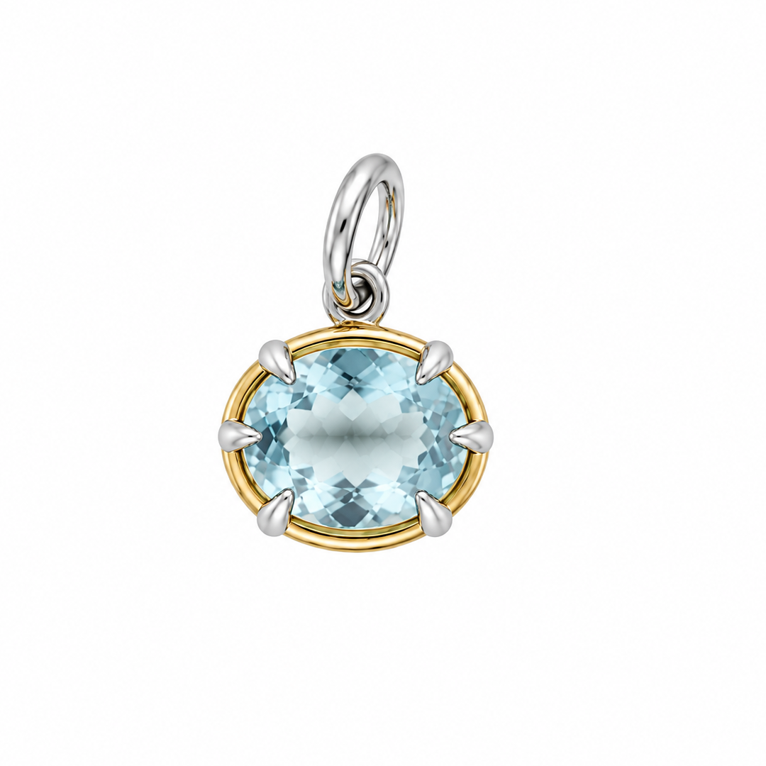 Maren Aquamarine Charm