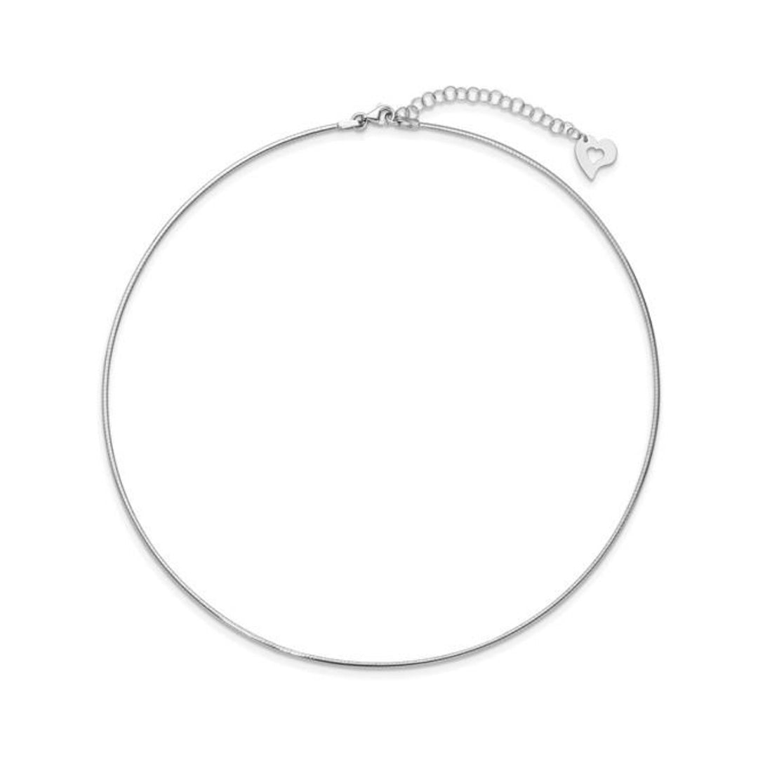 Mercedes Reversible Two Tones Collar Necklace