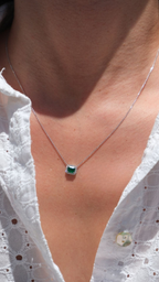 Palmira Emerald Diamond Necklace
