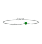 Pany Emerald Chain Bracelet