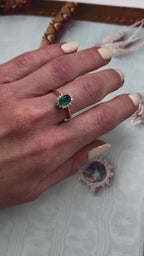 Verona Emerald Diamond Ring
