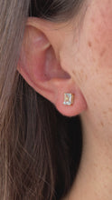 Load and play video in Gallery viewer, Marissa Aquamarine Studs
