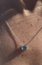 Load and play video in Gallery viewer, Ellen Aquamarine Necklace
