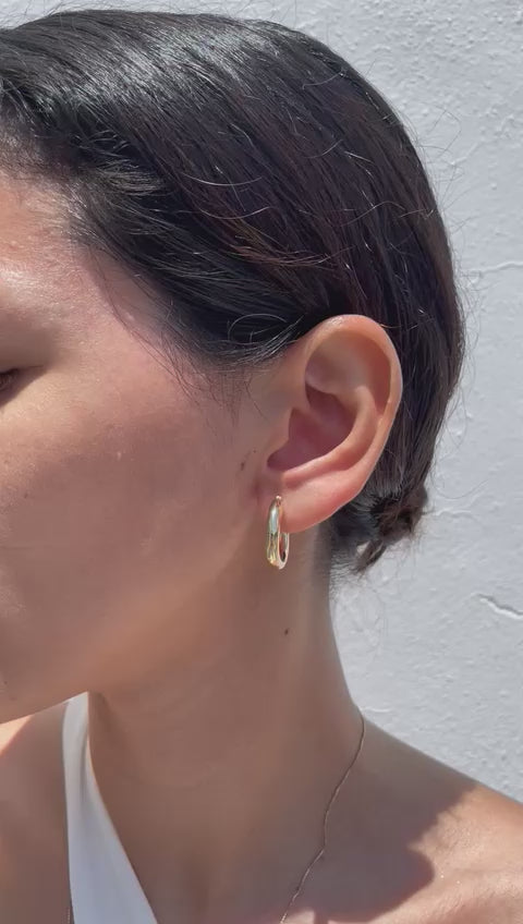 Felicia Gold Hoops