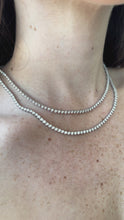 Load and play video in Gallery viewer, Serena Diamond Tennis Necklace 5.05 ct
